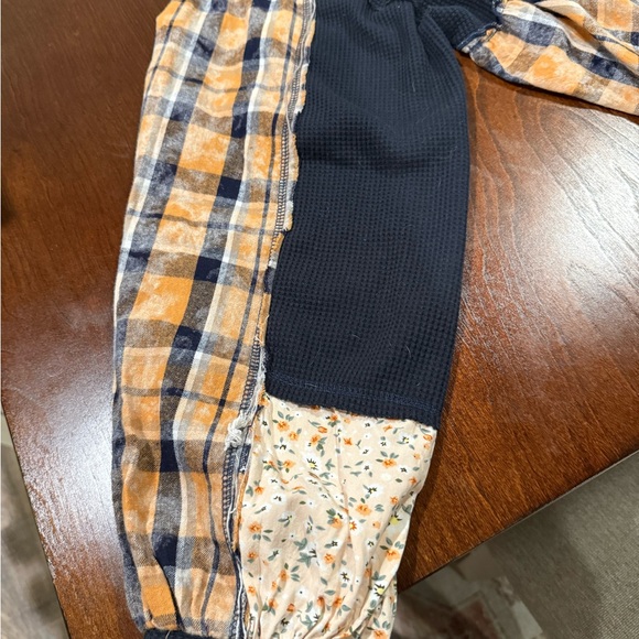 POL - Women's Navy and Yellow Plaid Jacket Size M - Picture 7 of 15